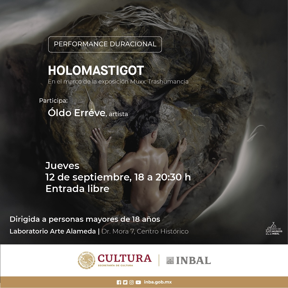 "Holomastigot", instalación escultórico-digital en el Laboratorio <a href="/ArteAlameda/">Laboratorio Arte Alameda</a> 

🔸 La obra de Óldo Erréve (<a href="/oldoerreve/">óldo</a>) forma parte de una residencia-laboratorio-performance; el público podrá apreciarla el 10 y 11 de septiembre.

🔗 rb.gy/m2114t