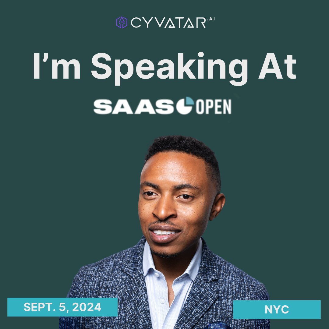 cyvatar's tweet image. 💡 How did Cyvatar go from 0 to 1000+ freemium users?
Find out at SaaSOpen 2024, where our CEO Corey White will be sharing insights on rapid growth in the world of cybersecurity. 🚀
📅 September 5th | 3:20 PM ET
#SaaSOpen #FreemiumGrowth #Cybersecurity #SaaSCommunity