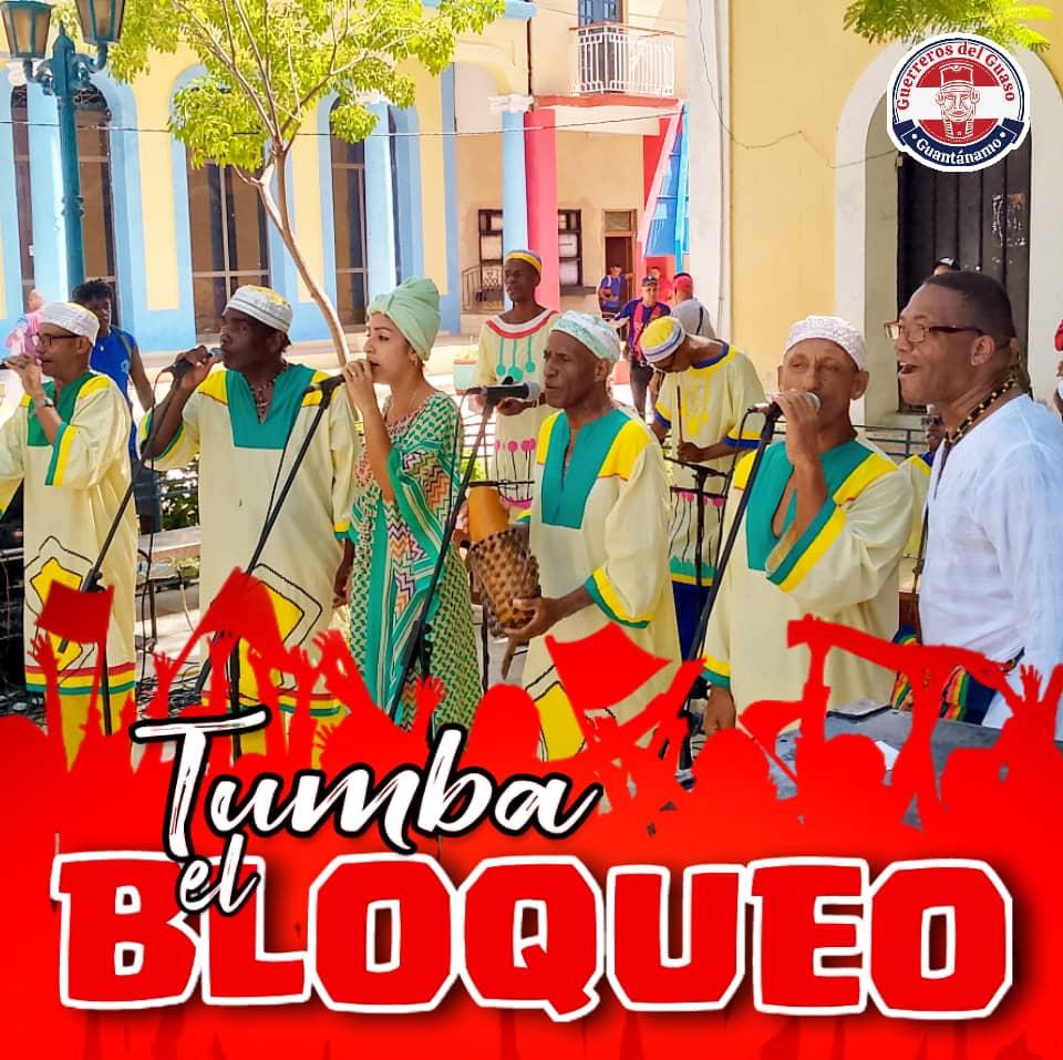 Lecciones que matan, dónde el negro, blanco y mestizo se funden en una sola voz: #AbajoElBloqueo #Guantanamo
<a href="/DiazCanelB/">Miguel Díaz-Canel Bermúdez</a> 
<a href="/ariancubans/">Arianny Téllez lamot</a> w