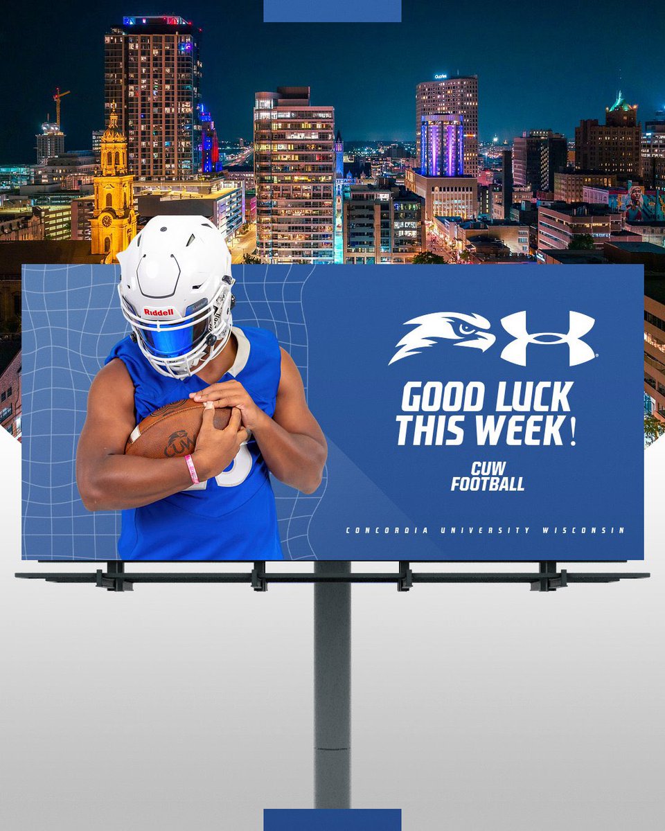 Thank you <a href="/jfederico8/">Coach Federico</a> and <a href="/CUWFB/">CUW Falcon Football</a>