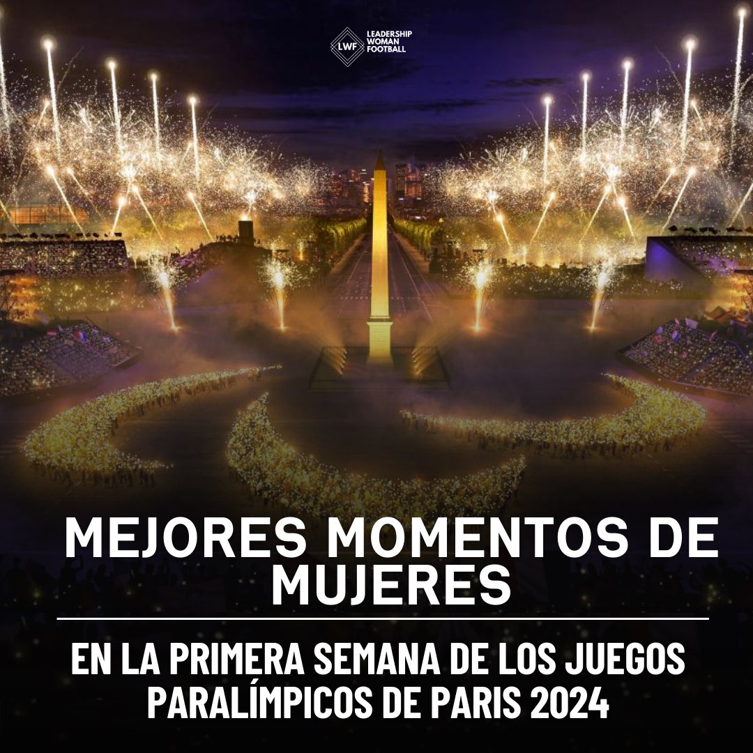 LWFplatform's tweet image. ✨ ¡Comenzaron los Juegos Paralímpicos de París 2024! 🎉 En esta primera semana, mujeres extraordinarias nos han inspirado con momentos inolvidables. Los Juegos son más que deporte: promueven la inclusión y el cambio social. 🇫🇷💪 #Paralímpicos2024 #Inclusión #DeporteParaTodos