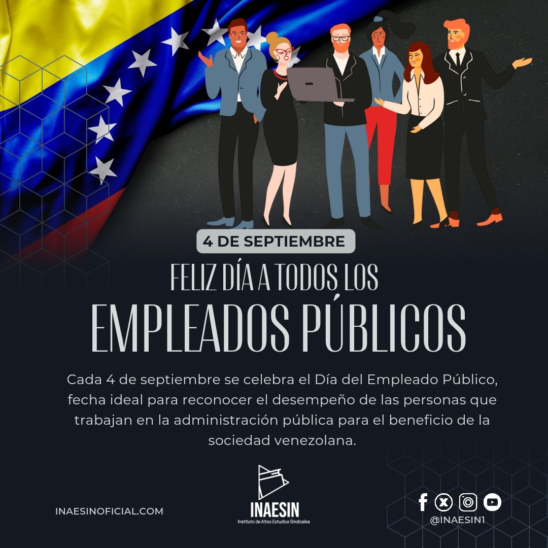 Cada #4Septiembre, miles de ciudadanos festejan el Día del Empleado Público en Venezuela, una ocasión dedicada a reconocer el esfuerzo de quienes laboran en estas instituciones.