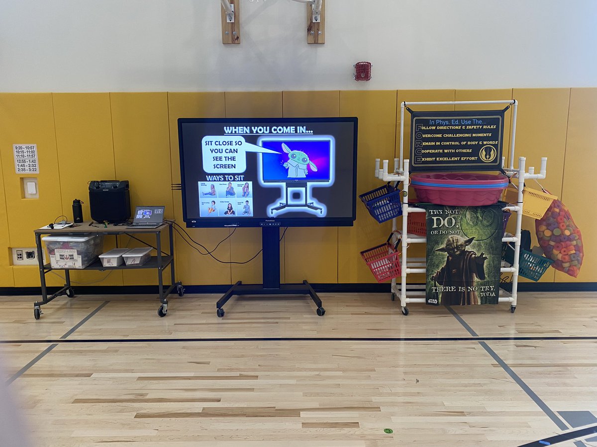 Mr. Tiller (@thejedigym) on Twitter photo My set up for the new school. Thx to <a href="/physedreview/">Phys.Ed.Review</a> for all the inspiration! #physed #pegeeks My set up for the new school. Thx to <a href="/physedreview/">Phys.Ed.Review</a> for all the inspiration! #physed #pegeeks