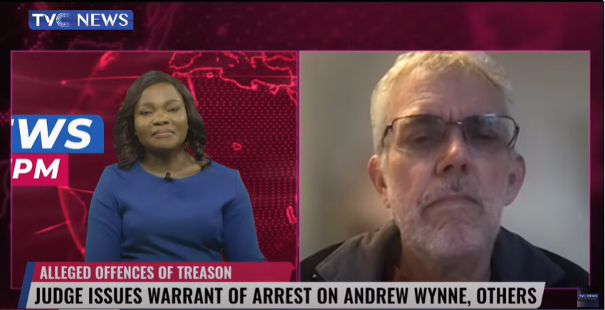 Andrew Wynne who is declared wanted by the Nigeria Police for alleged attempt to overthrow Tinubu's govt spoke to TVC News at 7PM

Watch the full interview
youtu.be/lTsMsCf1cas?si…