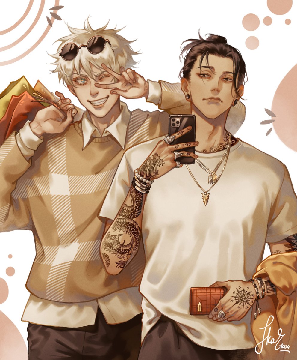 They're on a date <3 #satosugu