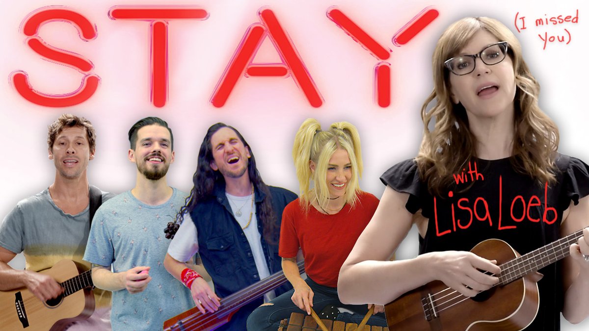 LisaLoeb's tweet photo. In 2019, @WalkOffTheEarth released their unique take on "Stay (I Missed You)," and I was proud to be a part of it! You can watch the video on Walk Off The Earth's YouTube! https://t.co/Wb9Wzn9Z0U
#30DaysofStay Day 29 https://t.co/7Ps0ShJASA