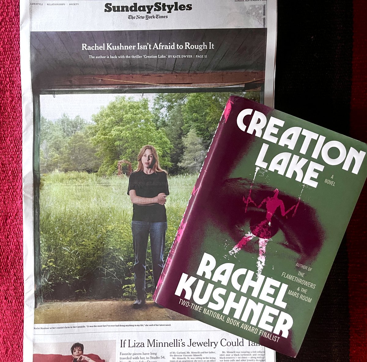 Rachel Kushner’s new novel, Creation Lake, is out now!

“..a sexy, noirish thriller about a 34-year-old American woman, a spy-for-hire, who infiltrates an eco-commune in the south of France.”  

Tickets on sale now!
Dec 12 | 7:30pm | SF | 
Tix: shorturl.at/eNzjD