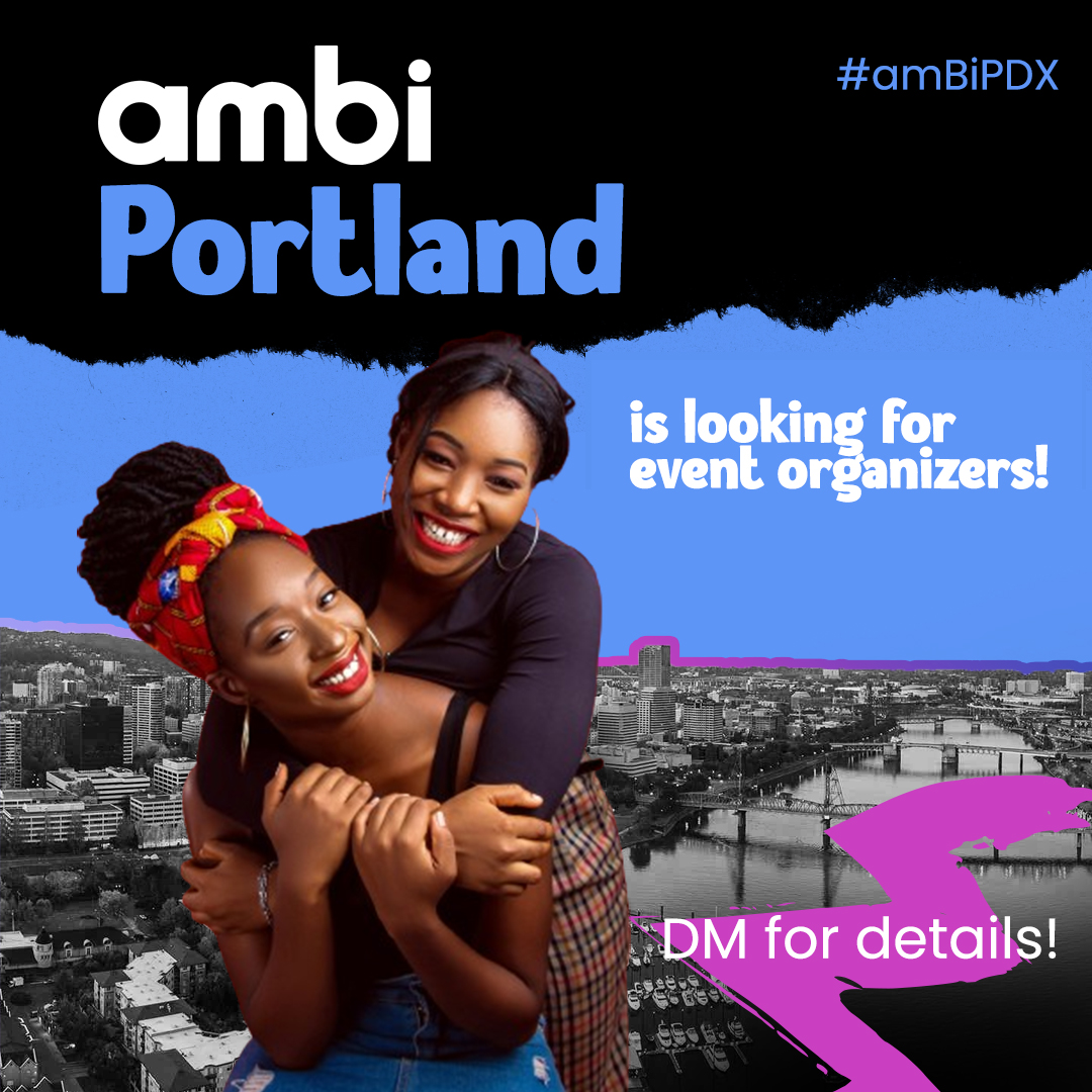 amBiSocial's tweet photo. Powell's and Chill? Maybe take a hike and explore the PNW? Make it happen by becoming an event org for #amBiPDX. (It's super easy) DM us. ๐ฒ https://t.co/rGAPkMrDFv https://t.co/DD73leUZZc
