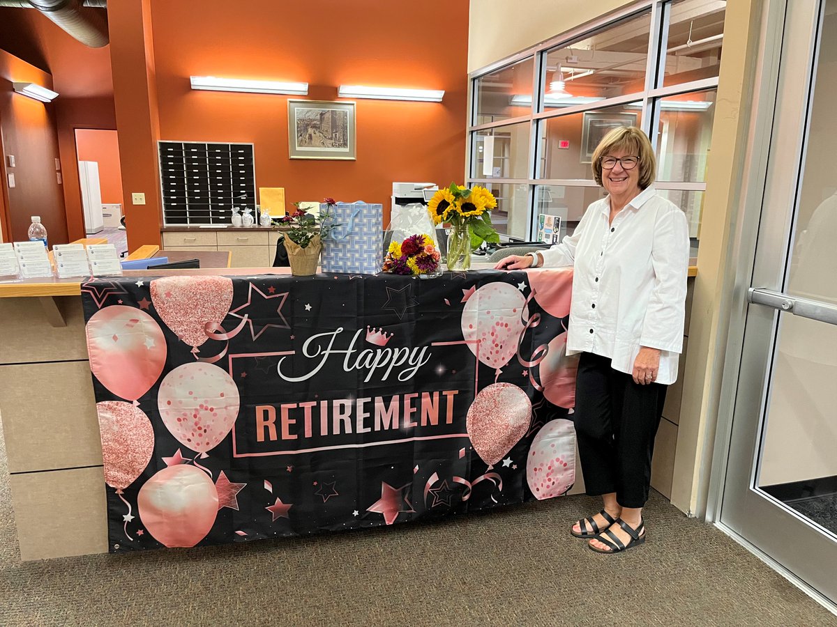 The faculty and staff in the School of Education wish Dr. Karen Swoboda the very best in her retirement and want to express how thankful we all are for the difference she has made in education…and all our lives, too. Congratulations and Happy Retirement! 😊