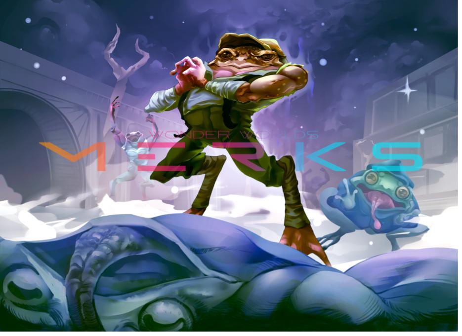 WWMerks's tweet image. Thanks again for @terracrux and all who came for the #wwmerks #betatest last night! Keep following us at wwmerks.com and here for more #gamedevelopment and #art updates.  Today’s art comes from @Zanahoriaman for the #padashan pounder! #cardgames #wargames