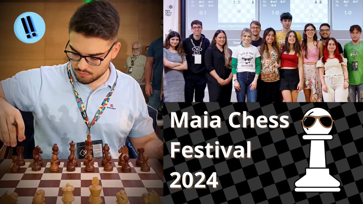 My Experience at Maia #Chess Festival 2024 as a Chess Player and Streamer! 🚀♟️ youtu.be/Z83SoKb-nVs?si…