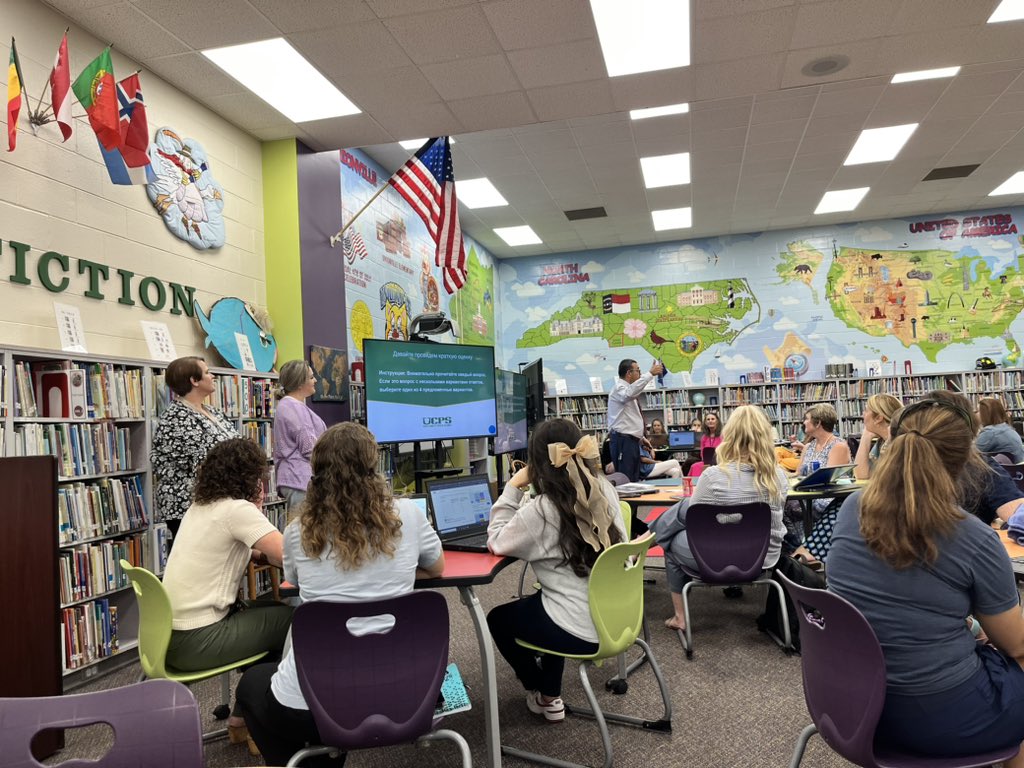 Dr. Elenia Daniels (@elenia_daniels) on Twitter photo Happening now! Unionville Elementary teachers and staff supporting multilingual learners by increasing their understanding of the WIDA Assessment. <a href="/UCPSNC/">Union County Public Schools</a> <a href="/UnionvilleESNC/">Unionville Elementary School</a> <a href="/blaise05/">Jonathan Tyson</a> <a href="/AGHoulihan/">Andrew G. Houlihan</a> Happening now! Unionville Elementary teachers and staff supporting multilingual learners by increasing their understanding of the WIDA Assessment. <a href="/UCPSNC/">Union County Public Schools</a> <a href="/UnionvilleESNC/">Unionville Elementary School</a> <a href="/blaise05/">Jonathan Tyson</a> <a href="/AGHoulihan/">Andrew G. Houlihan</a>
