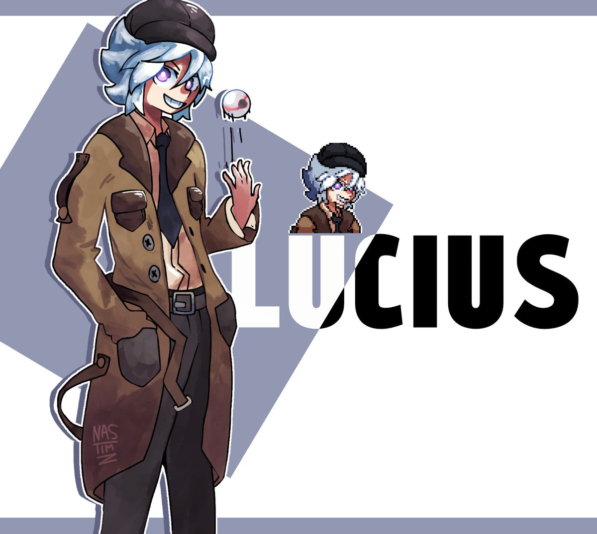 Nastimz's tweet photo. Lucius, le personnage que vous incarnerez à été complètement refait ! 
Un petit rt aiderait beaucoup ! https://t.co/LgeCRlRltZ