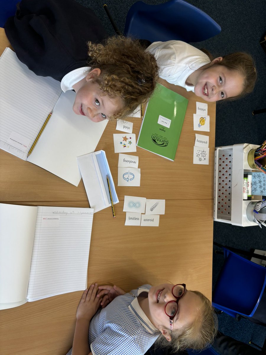 This morning in our English lesson, Year 2 worked collaboratively to figure out the meaning of some new vocabulary. They then demonstrated their new knowledge by using the words in context in sentences. I was so impressed! 🤩👏🏻 <a href="/BarntonMissR/">Miss Rutter</a>