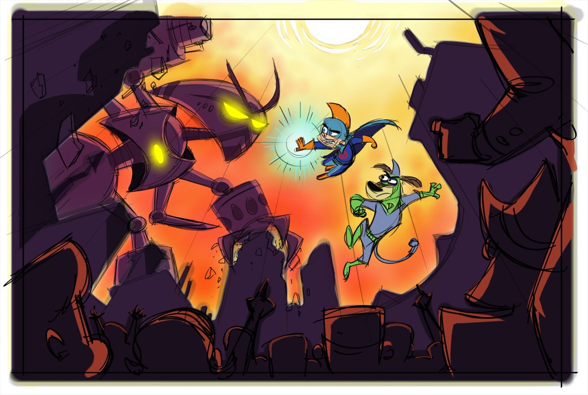 ObsurceJT's tweet image. John K. Lei&apos;s Promotional Sketches for Season 5
#JohnnyTest