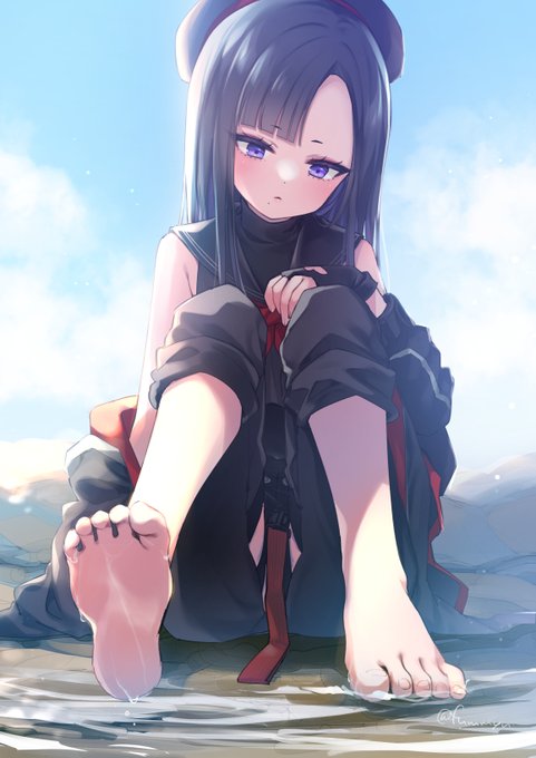 水辺のウンファさん 