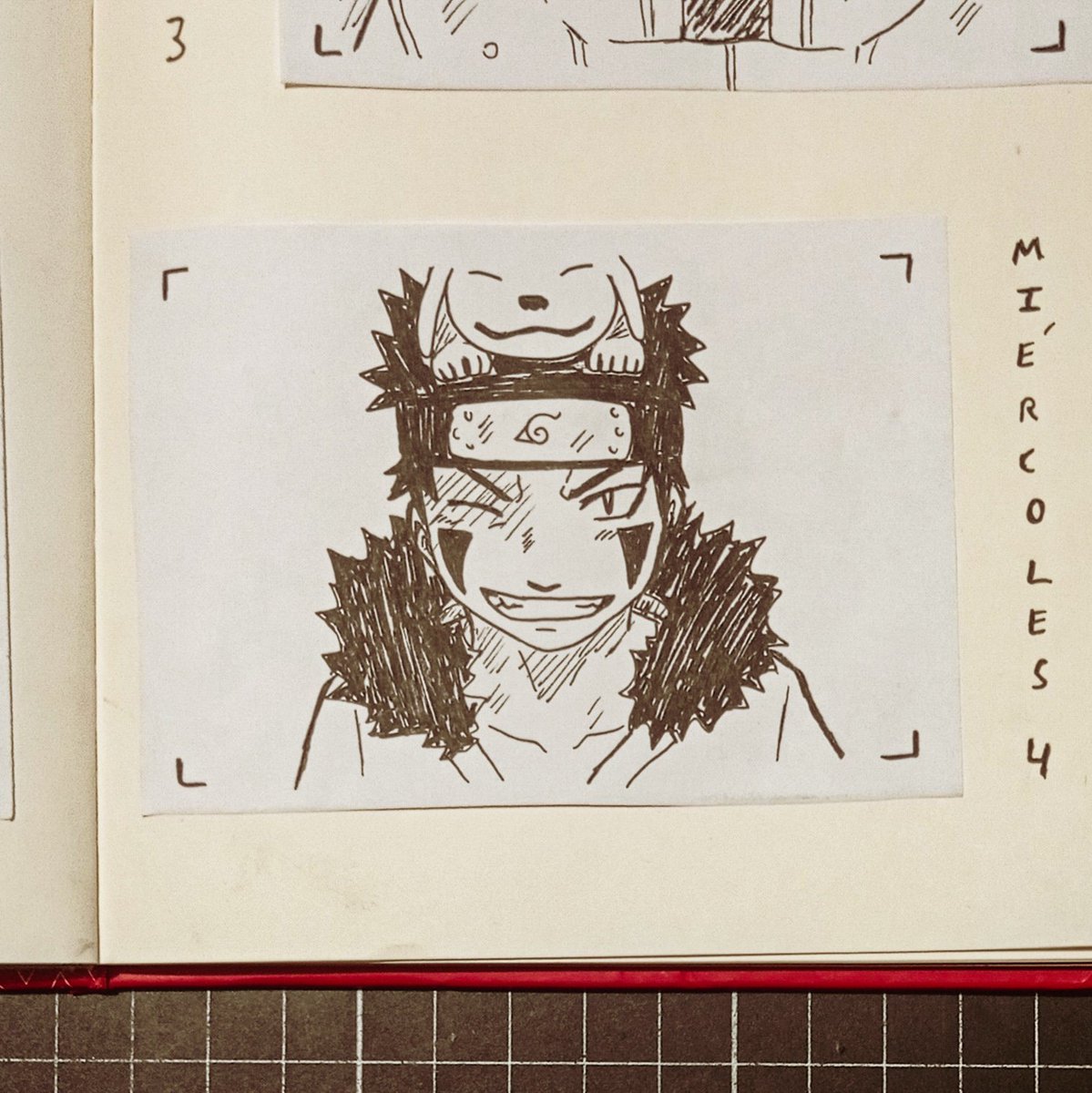 JETLAZ_ST's tweet photo. AVT DÍA 4: KIBA (NARUTO)
(DIBUJO DEL 4 DE SEPTIEMBRE DEL 2024)
#artversetraining #avt #jetlaz #arttivestudios #sketchbook #dibujo #drawing #drawingart #bocetos #arte #art #draw #manga #anime #dailysketch #naruto #kakashi #kiba https://t.co/g71PxE1Txt