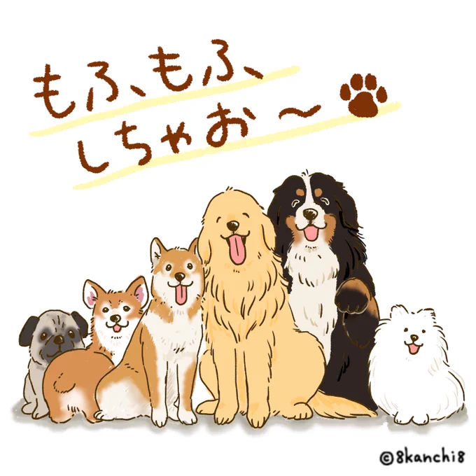 最近涼しくなってきたので再掲🐕
冬毛のふわふわちゃんをもふもふ出来る季節が待ち遠しい〜!!! 