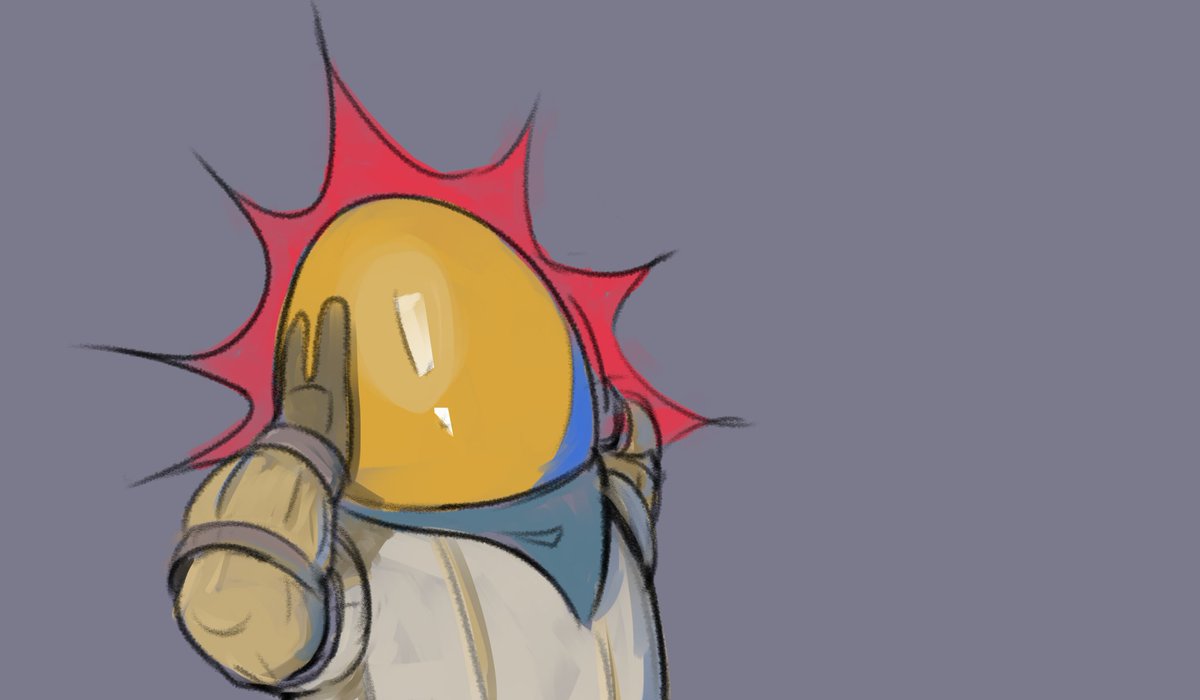 pek14285410's tweet image. Chert, Outer Wilds! Small doodle cuz tired....
#outerwilds #chert #digitalart #digitalpainting #digitalpaintings #art #artist #drawing