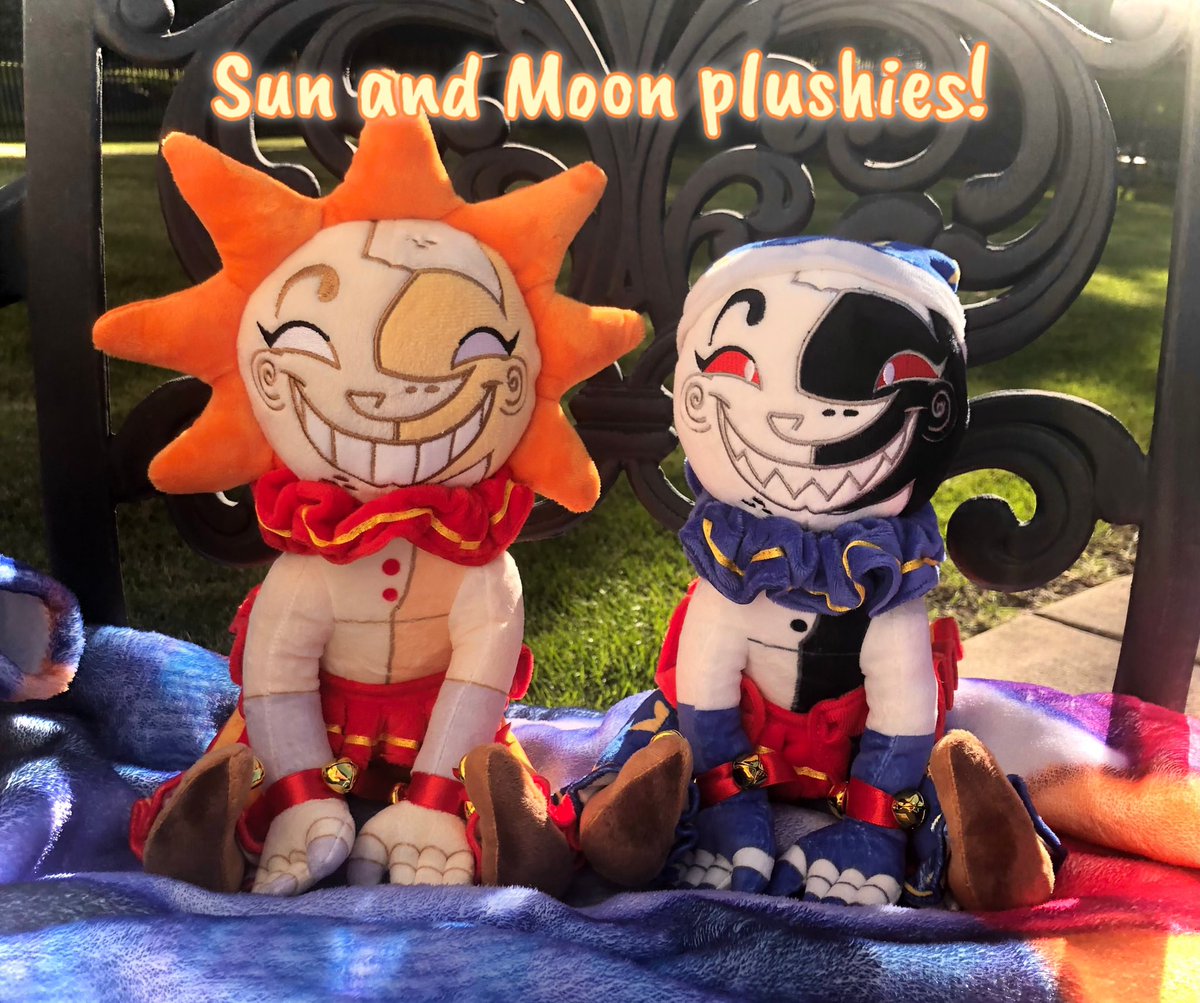 NimbleJingleCo's tweet photo. ☀️🌙SUN AND MOON PLUSHIES ARE AVAILABLE!🌙☀️

The left overs from my preorder are up on my shop! I have more of them coming to me soon, so rest assured these will be on my shop for a LONG time!

They’re looking for their forever homes to cause mischief in!

Link to get them below https://t.co/qrevER1hFh