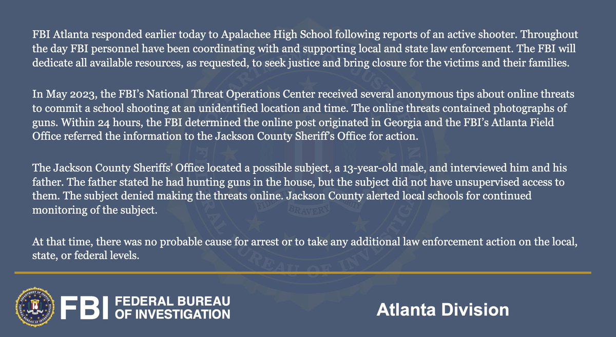 FBI Atlanta (@fbiatlanta) on Twitter photo 