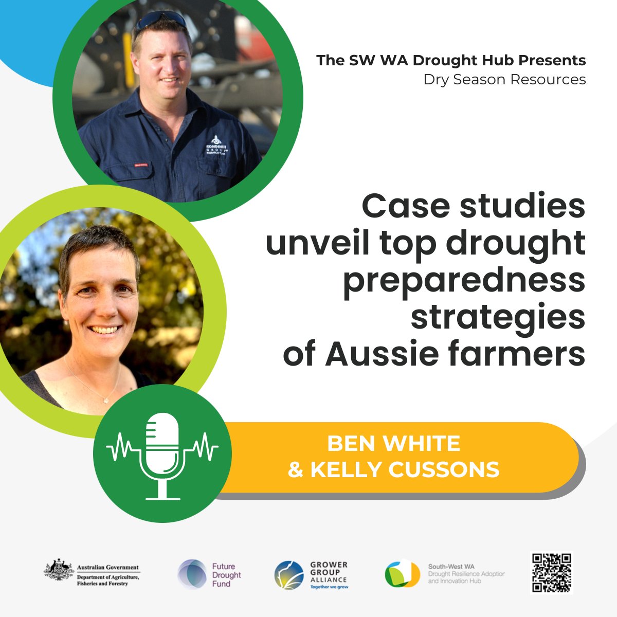 Grower Group Alliance (@gga_wa) on Twitter photo Join Ben White (<a href="/1800weevil/">Ben White</a>) from <a href="/KondininGroup/">Kondinin Group</a> and Kelly Cussons from <a href="/cussonsmedia/">Cussons Media</a> on the #WADroughtHub Dry Season Resources podcast as they dive into four case studies showcasing innovative drought resilience strategies employed by Aussie farmers.
🎧 hub.gga.org.au/podcast/case-s… Join Ben White (<a href="/1800weevil/">Ben White</a>) from <a href="/KondininGroup/">Kondinin Group</a> and Kelly Cussons from <a href="/cussonsmedia/">Cussons Media</a> on the #WADroughtHub Dry Season Resources podcast as they dive into four case studies showcasing innovative drought resilience strategies employed by Aussie farmers.
🎧 hub.gga.org.au/podcast/case-s…