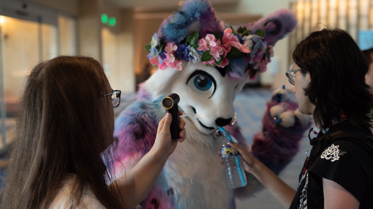 I HAD A GREAT TIME AT MEGAPLEX! THANK YOU ALL FOR MAKING IT A WONDERFUL CONVENTION EXPERIENCE FOR ME!! 🩵 🩵 🩵 🩵

(Art by <a href="/AstroBeato/">Astro Beato, El Perro Leal ➡️ Confuror 2025</a>)
(Cutie kitty fursuiter is <a href="/Astra_The_Kitty/">Astra</a>)