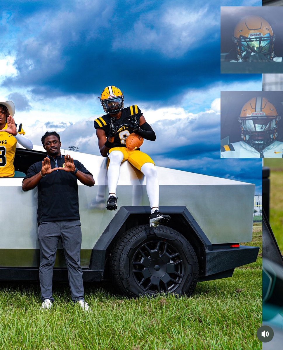 Coach_ISweeney's tweet image. Cyber Boys. The one, The only, Wide out “U” pull up in the cyber truck. Anything for my boys. #WRU every year we put out D1 WR’s . M-Block is HOT!!!
@j8kyron_ @AndreFeast @DazjhonT21