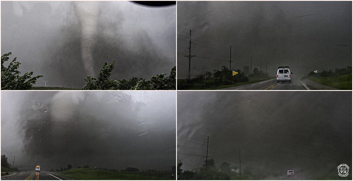 ChicagoMWeather's tweet photo. ๐ช๏ธ Ever find yourself captivated by the raw power of nature? I always manage to get up close to the most insane tornadoes, witnessing their incredible force and beauty firsthand! ๐ฉ๏ธ It's a thrilling experience that combines both risk and reward.
#TornadoChasing #WeatherEnthusiast #NaturePhotography #ExtremeWeather #Meteorology