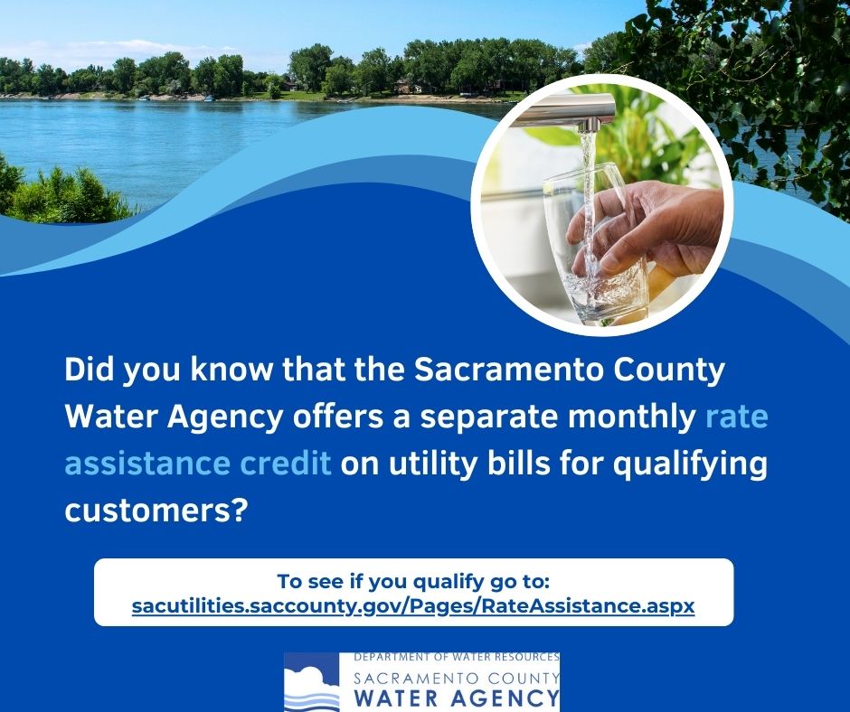 Learn more about Sacramento County Water Agency updates at saccowaterrates.org  #saccountywater