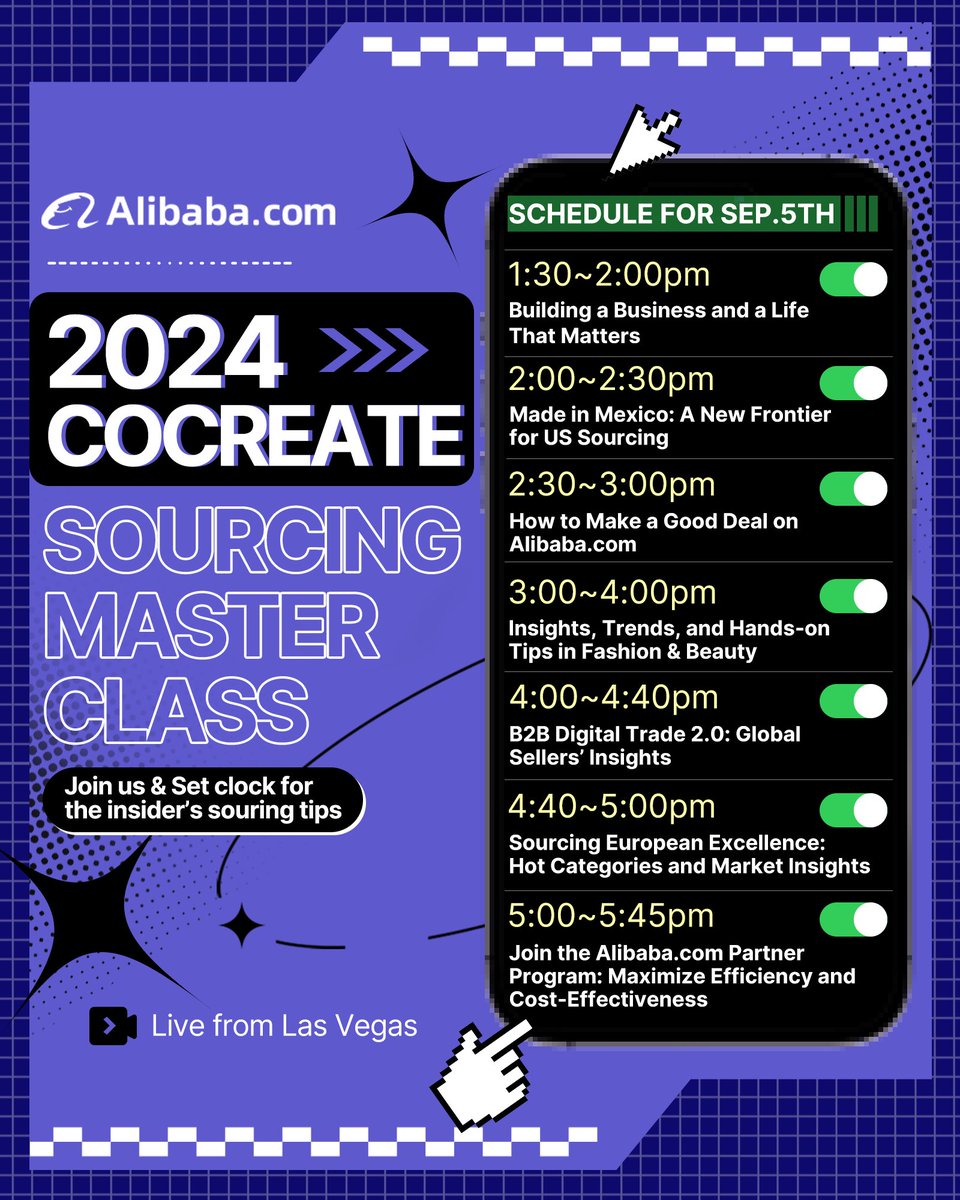 Accio_official's tweet photo. Excited for CoCreate 2024? Join us for an exclusive 2-day sourcing masterclass with industry experts and the https://t.co/19mB5Y6t0R category management team. #CoCreate2024 #SimplifySourcing

Tune in live!
9/5：https://t.co/8YueeMPiiC
9/6：https://t.co/MCypAUmJEj https://t.co/0dF8S71lCe