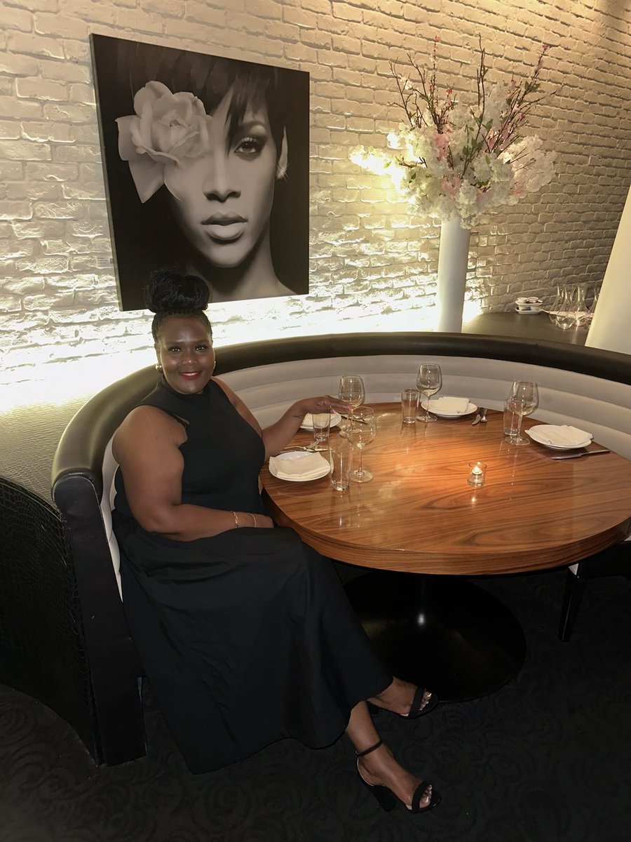At <a href="/eatSTK/">STK Steakhouse</a> in Toronto with <a href="/rihanna/">Rihanna</a>