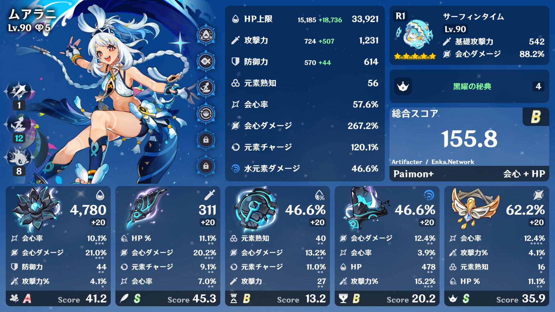 原神 ムアラニ Sサイズ