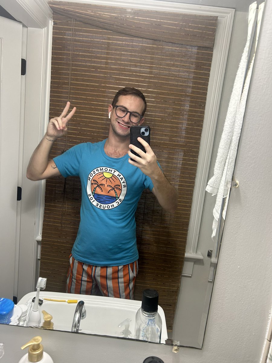 ThompsonForSC's tweet image. Voting is now open until Friday September 6 at 5pm, so of course I had to wear my old campaign shirt!