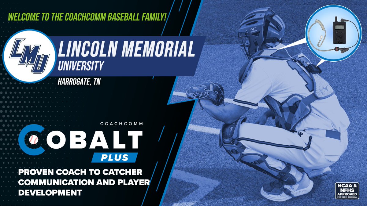 CoachComm's tweet photo. Weโre excited to have @LMUbaseball join our #baseball family!
Thank you for choosing us! #GoRailsplitters
@ABCA #CollegeBaseball #CoachtoCatcher https://t.co/YBGSGG9kh8