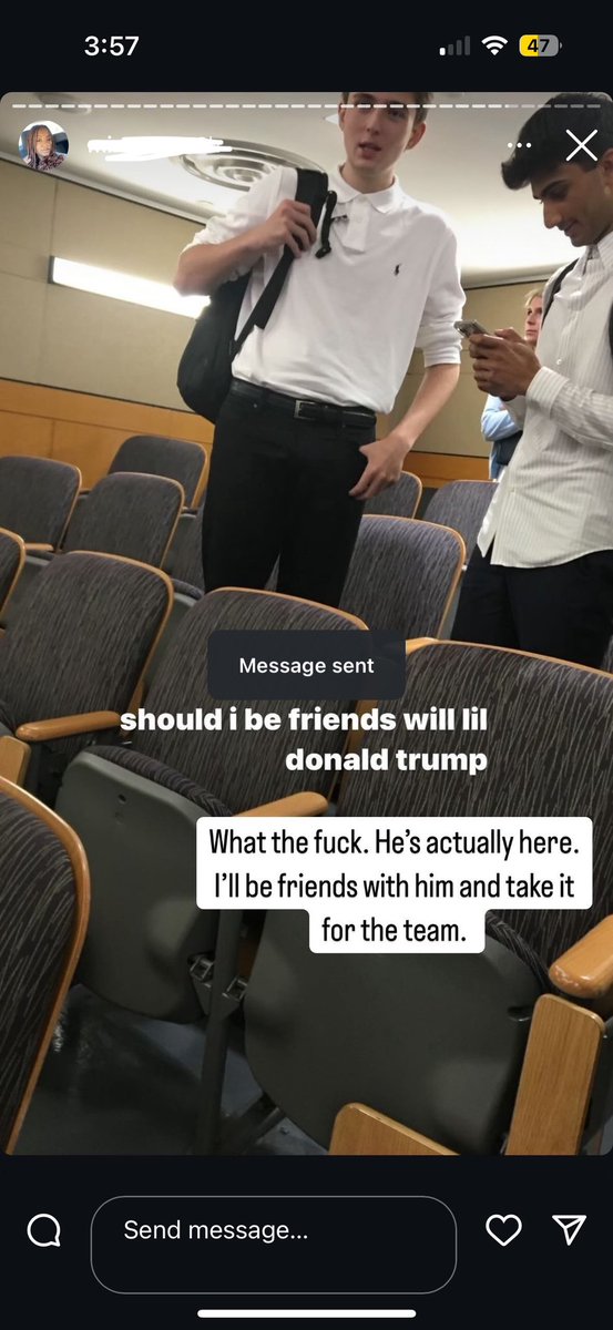 rxynextdoor's tweet image. MY FRIEND GOES TO SCHOOL WITH BARRON TRUMP ??????????😭😭😭😭😭😭😭😭