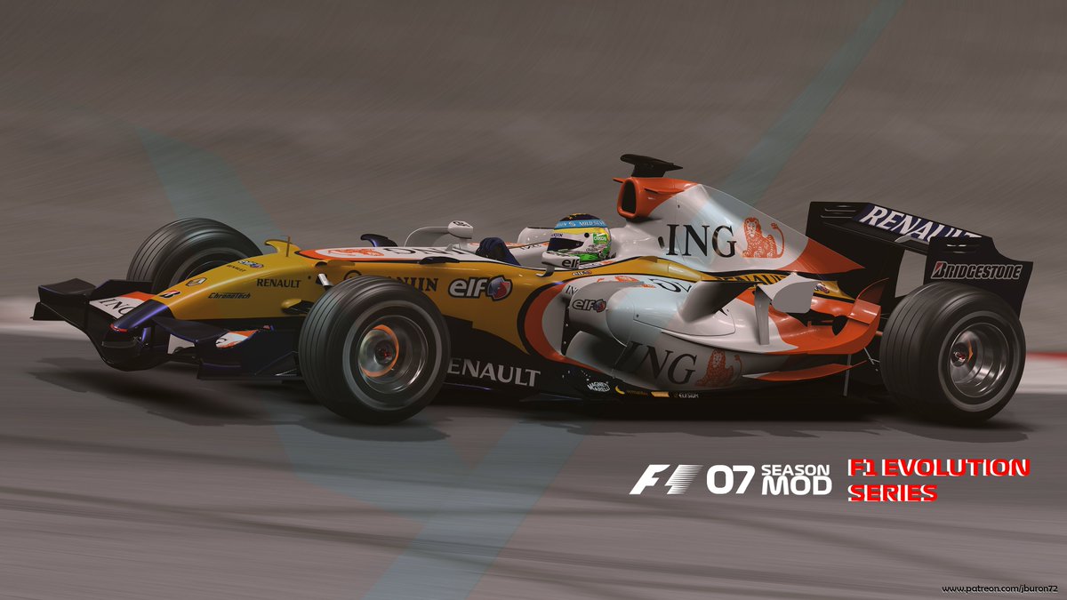 F1 Evolution Series 2007 Season -ING Renault F1 Team R27ver1b