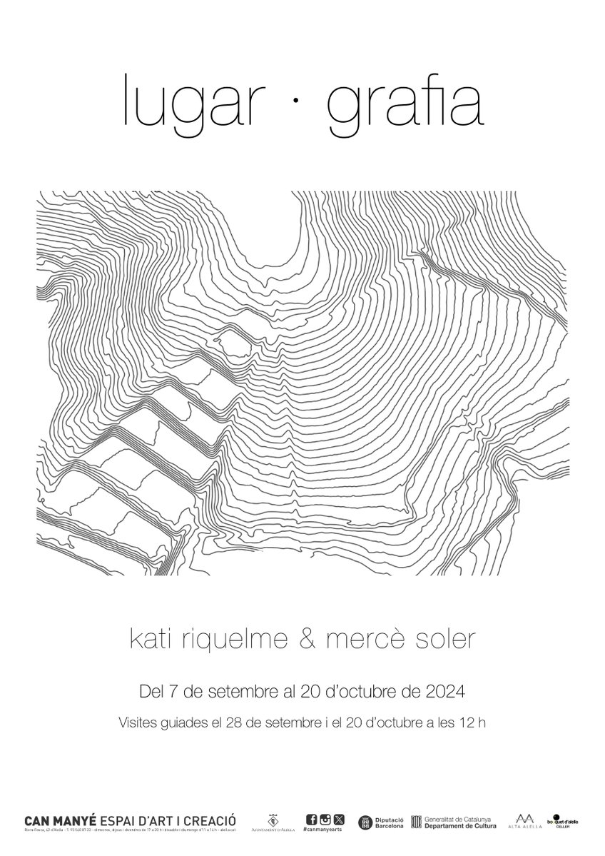 Amb la Festa de la Verema arriba ‘Lugar·grafia’, de les artistes Kati Riquelme i Mercè Soler. Juntes, exploren el territori i parlen de la comunitat i el simbolisme cultural de la celebració. Us esperem a la inauguració!

📅 Dissabte 7/09
🕰19 h
📍Espai d’art i creació Can Manyé