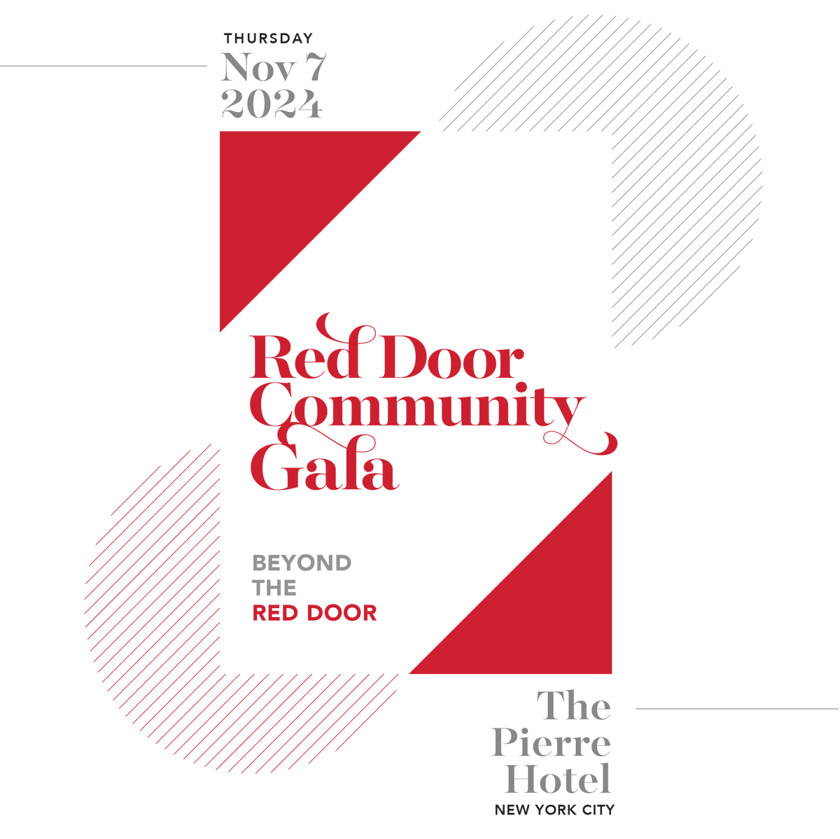Join us at this extraordinary event or donate to support the unique and critical work of Red Door Community, and our efforts to serve people affected by cancer.❤️ Donate or purchase tickets &amp; sponsorships at bit.ly/2024RDCGala #RedDoorCommunity #BeyondtheRedDoor #RDCGala