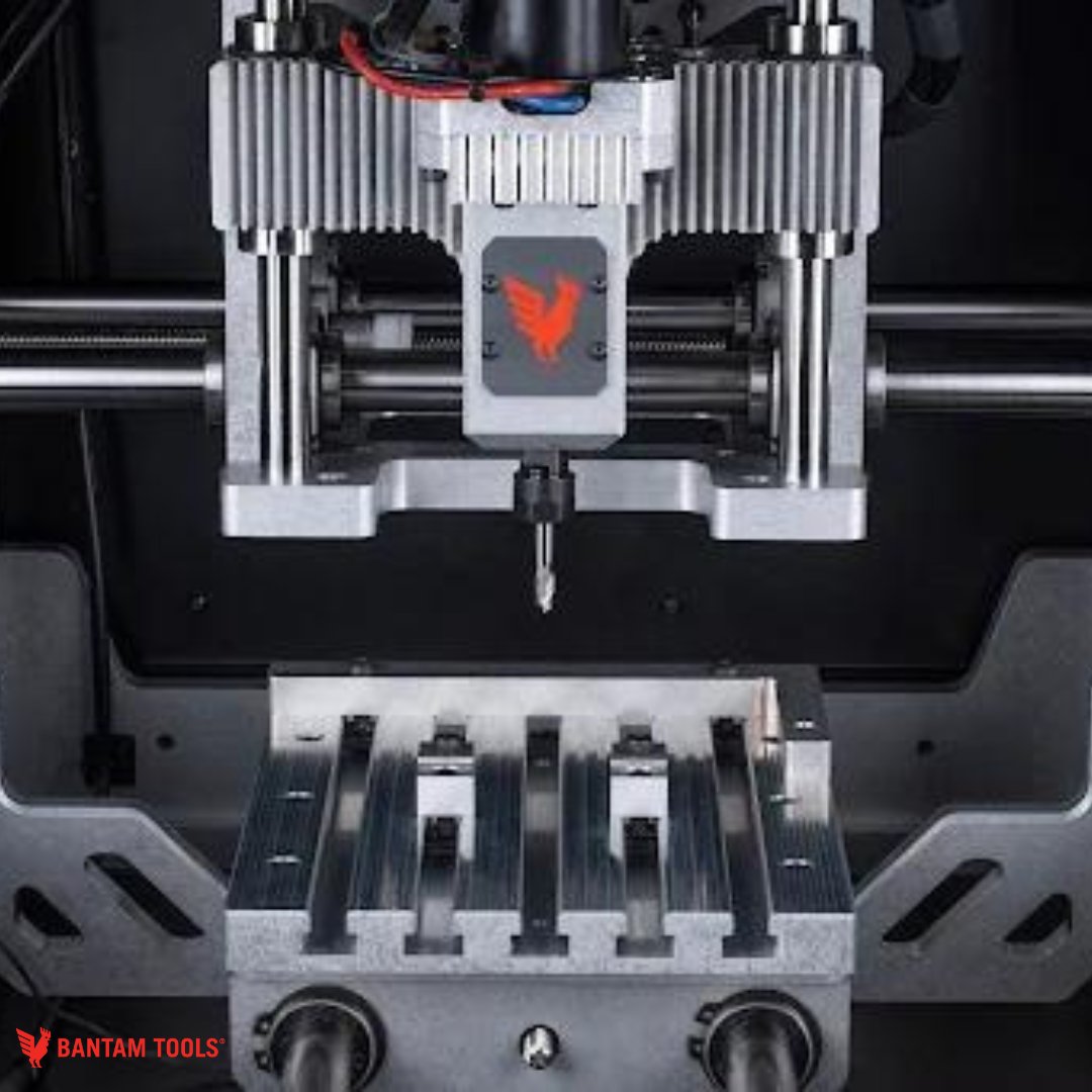 MatterHackers's tweet image. Unlock precision with the #BantamTools #Desktop #CNC #MillingMachine for $6,999. #Machining #aluminum, #brass, and #hardwoods is a breeze with its #highspeed #spindle and #safetyfeatures. Includes essential #accessories and #software.

matterhackers.com/r/MeygMf

#MatterHackers