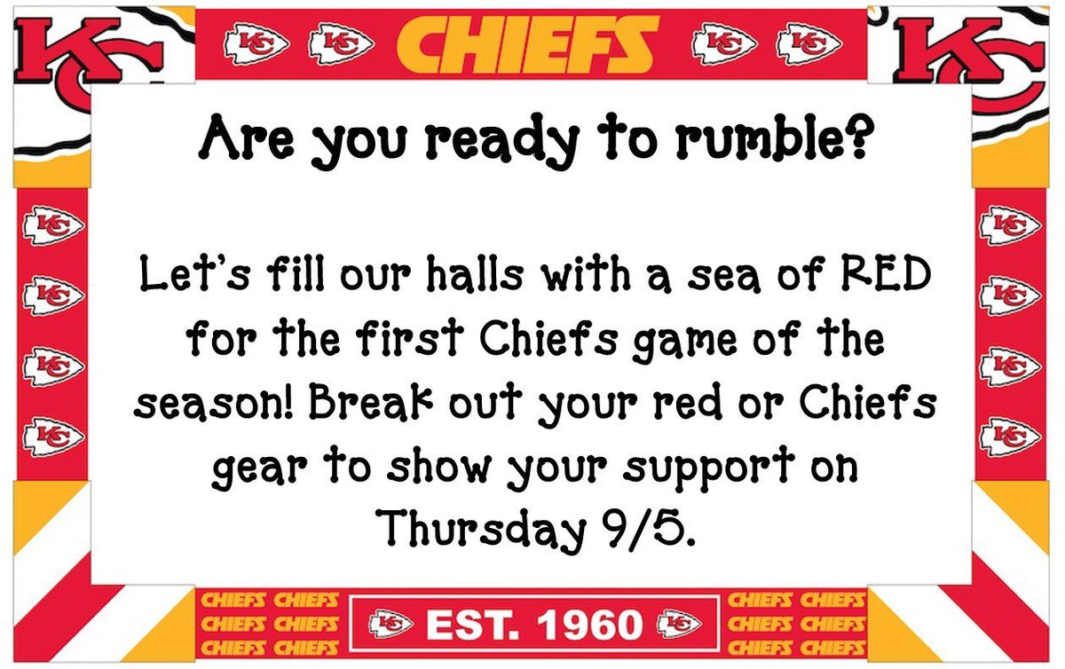 Go CHIEFS!!!