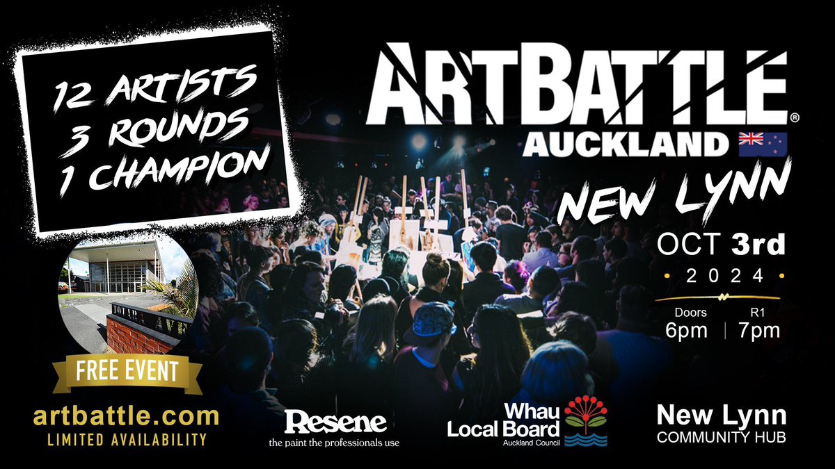 daz_bLazem's tweet photo. The countdown is on again for our next instalment ! AB2833 – Auckland New Lynn Thursday October 3rd - secure your free ticket now! https://t.co/h4DJnpAFrQ https://t.co/edt8BXcbWw
