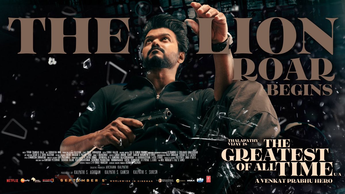 The Lion Roar Begins🔥🔥

#GOAT is Here 🔥

#GOATFDFS 🔥