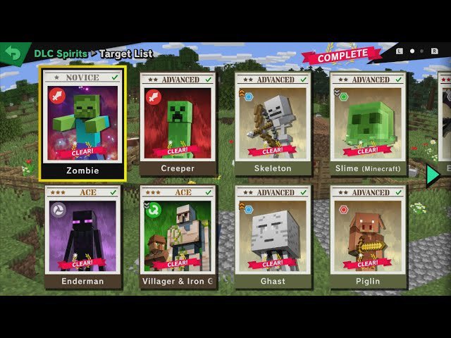neodoesismusic's tweet image. looking back at the dlc spirit boards now, the minecraft one looks so fanmade.. especially the background png that scrolls in the back 😭