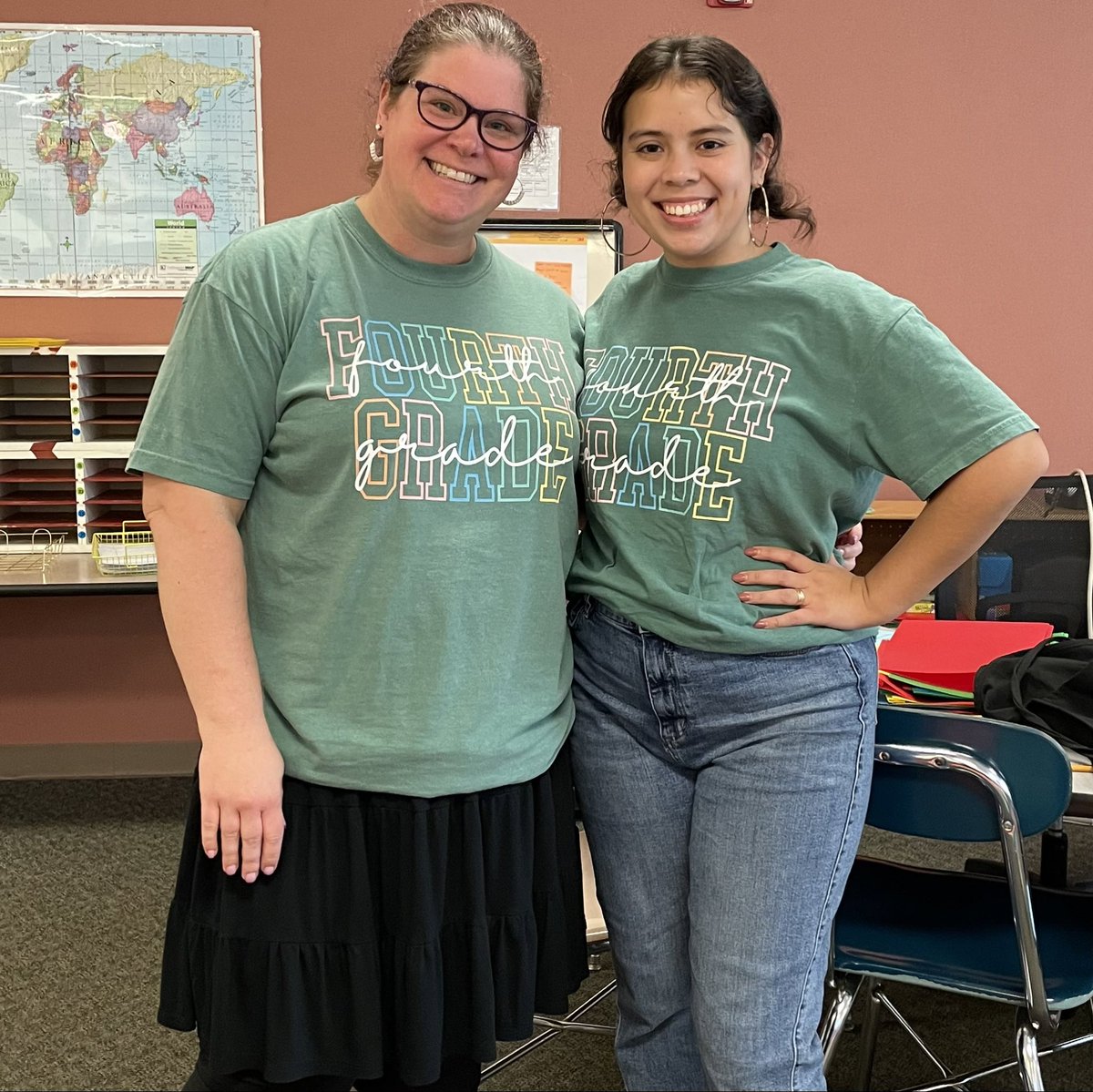 Sara Pace (@mrssarapace) on Twitter photo only been together 2 weeks but we’re cool, calm, and killing it!
and shout out to the BEST partner teacher EVERRR!! no doubt we were put together on purpose.
#oneteamonegoal <a href="/Yates_Mill/">Yates Mill Elementary Principal</a> <a href="/ReneAlfordAP/">Dr. Rene’ Alford</a> <a href="/YMESPTA/">Yates Mill PTA</a> only been together 2 weeks but we’re cool, calm, and killing it!
and shout out to the BEST partner teacher EVERRR!! no doubt we were put together on purpose.
#oneteamonegoal <a href="/Yates_Mill/">Yates Mill Elementary Principal</a> <a href="/ReneAlfordAP/">Dr. Rene’ Alford</a> <a href="/YMESPTA/">Yates Mill PTA</a>