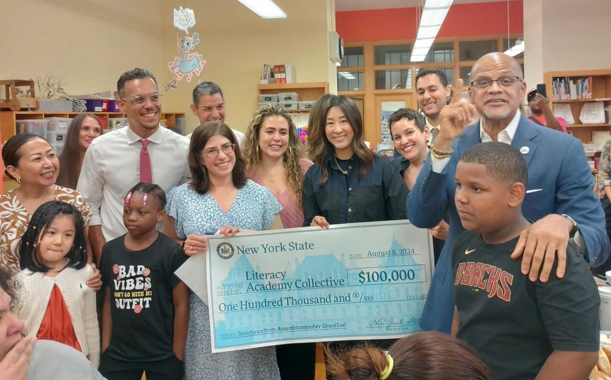 Over the last two years, I have secured $100,000 in state funding for <a href="/LiteracyAcadNYC/">Literacy Academy Collective</a>’s Summer Reading Intensive Program. This money will expand literacy support for students in District 1 - thank you to <a href="/LiteracyAcadNYC/">Literacy Academy Collective</a> for your tireless dedication to our young learners!