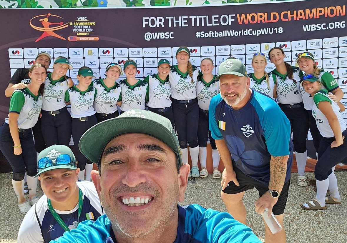 MickPower2026's tweet image. Playing in the U-18 Women’s Softball World Cup was one of the best experiences in my softball career! Thank you @WBSC for hosting such a wonderful event! And thank you @IrishFPSoftball for making me feel welcome and a part of the family! Can’t wait until next time! 🇮🇪 🥎