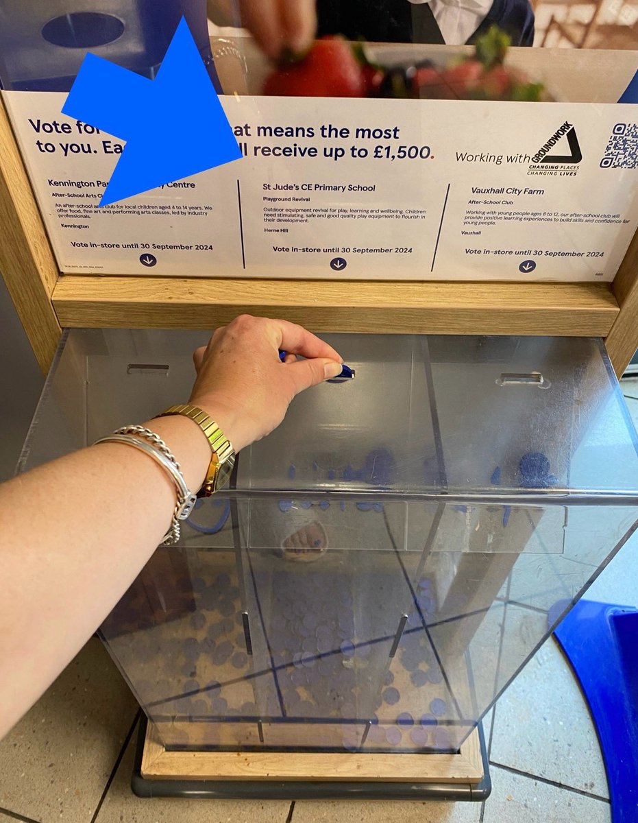 StJudesPTA (@stjudespta) on Twitter photo We are so happy that <a href="/stjudeslambeth/">St Jude's C of E</a> is featured in @tesco in Herne Hill.
๐ณ๏ธ please vote for us by 30th of September to regenerate our outdoor play area
<a href="/HerneHillSoc/">Herne Hill Society</a> <a href="/hernehillforum/">Herne Hill Forum</a> <a href="/EventBrockwell/">Brockwell Park Association</a> <a href="/BrockwellFriend/">Friends of Brockwell</a> <a href="/hernehillmarket/">hernehillmarket</a> #HerneHill #Brixton #OutDoorLearning #Lambeth We are so happy that <a href="/stjudeslambeth/">St Jude's C of E</a> is featured in @tesco in Herne Hill.
๐ณ๏ธ please vote for us by 30th of September to regenerate our outdoor play area
<a href="/HerneHillSoc/">Herne Hill Society</a> <a href="/hernehillforum/">Herne Hill Forum</a> <a href="/EventBrockwell/">Brockwell Park Association</a> <a href="/BrockwellFriend/">Friends of Brockwell</a> <a href="/hernehillmarket/">hernehillmarket</a> #HerneHill #Brixton #OutDoorLearning #Lambeth
