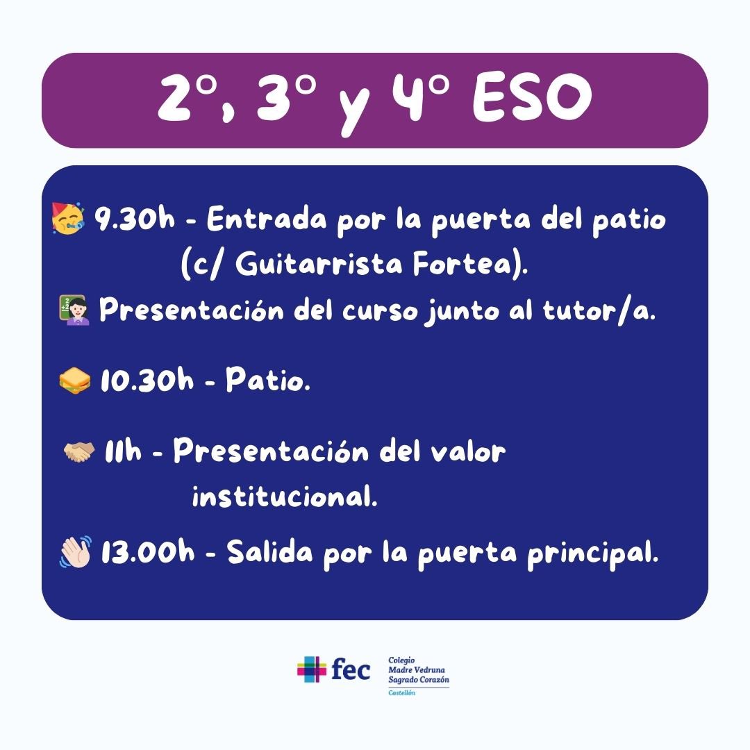 Vedruna Castellón tweet media