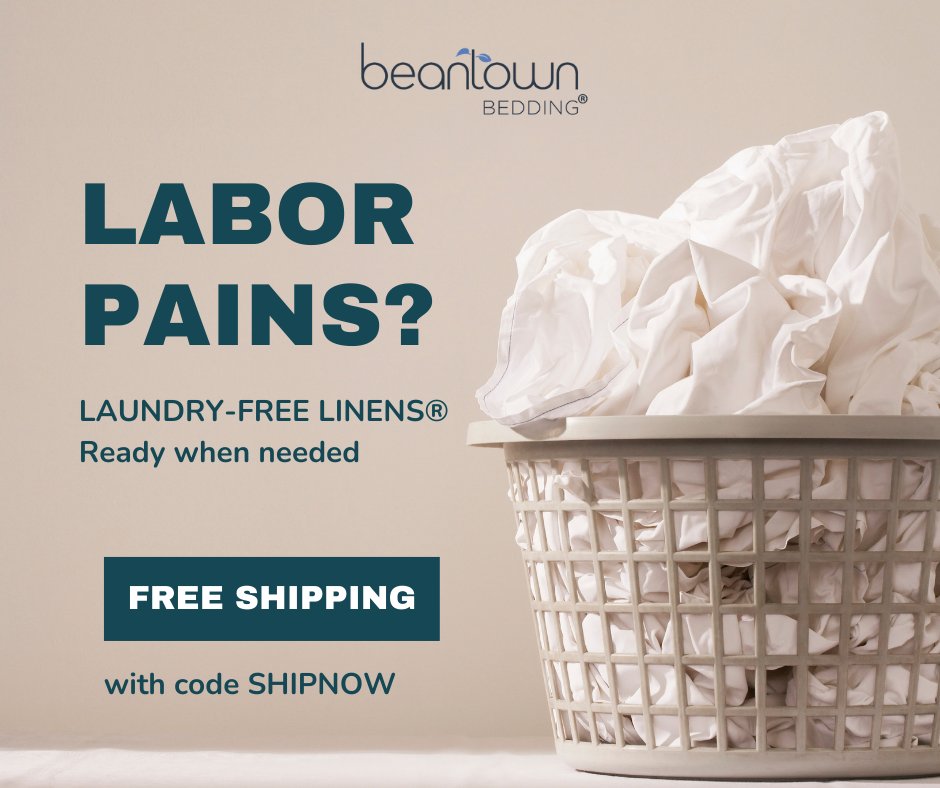 #FreeShipping on Laundry-Free #Linens. American Hotel And Lodging Association says "80% of its member hotels report #staffingshortages, and 50% cite #housekeeping as their most critical hiring need."  Learn how #innovation is lending a hand. 
beantownbedding.com/blogs/beanstalk